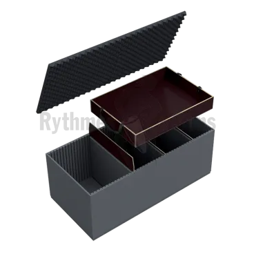 Produit Capitonnage mousse + 3 cloisons amovibles + bac court pour malle 1450x600xH600 Image