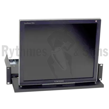 19" Rack mount pull-out tray for LCD screen