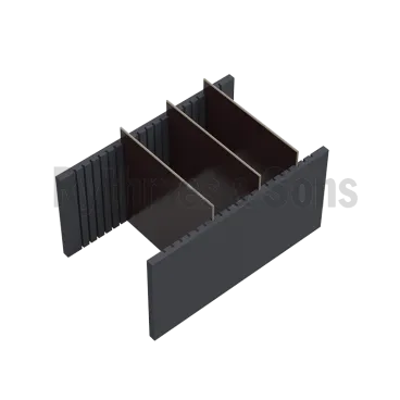 Produit Mousses rainurées adhésives avec cloisons Image