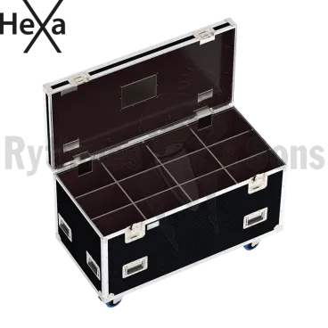 Flight-case Classique HEXA 1200x600xH600 pour 12 (4x3) projecteurs