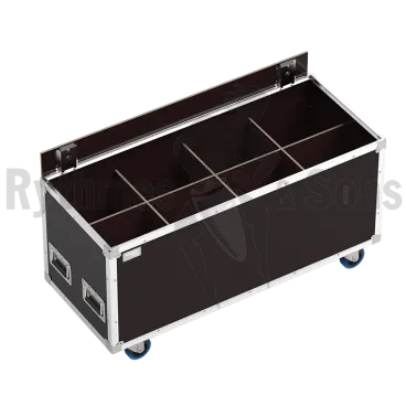Flight-case OPENROAD® 1200x500xH500 pour 8 (4x2) projecteurs