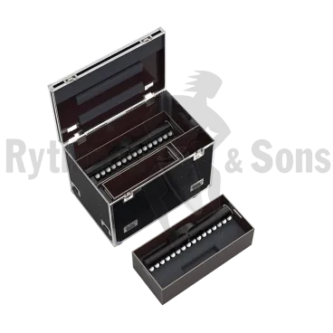 Produit ADB/CLAY PAKY Klemantis AS1000 Flight-⁠case Classique pour 4 projecteurs + lentilles + accessoires Image