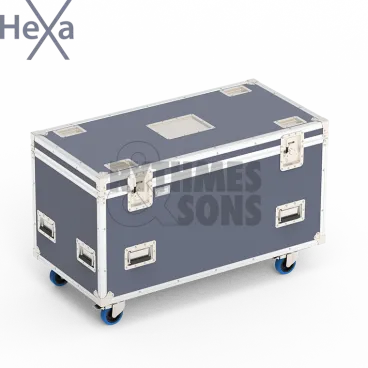 Malle Classique HEXA gris 1200x600xH600