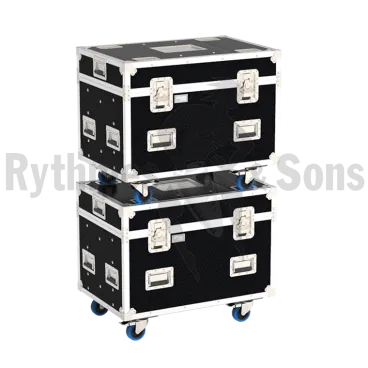Flight-case pour 2 pieds ASD SP LCD