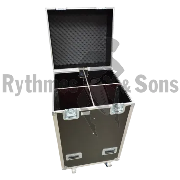 1110x1340xH1280 Flight-⁠case HEXA + 4 compartiments