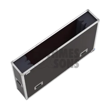 Flight-⁠case OpenRoad® Slim pour 1 à 2 écrans de 46" à 55"