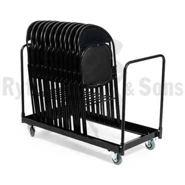 RYTHMES & SONS Chariot de transport pour 20 chaises pliantes LILA® I & II