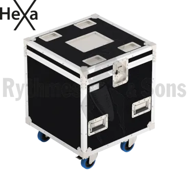 Flight-case Classique HEXA 600x600xH600 pour 6 (3x2) projecteurs