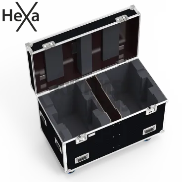 Flight-⁠case pour 2 lyres ROBE T2 Profile™ OU T2 Fresnel™ OU T2 PC™