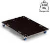 Plateau roulant Polyvalente 1200x800xE21mm Roul. Ø100