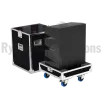 L-⁠ACOUSTICS KILO / KIVA (I ou II) Flight case pour 2 ou 4 enceintes en grappe