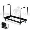 RYTHMES & SONS Chariot de transport pour 32 chaises pliantes LILA® I & II