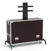 Flight-case OPENROAD® avec élévateur électrique pour écran 55" à 65"