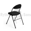 RYTHMES & SONS PREMIUM Folding chair Black Fabric