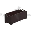 Stackable transport box 800x300x300