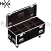 Flight-case Classique HEXA 1200x500xH500 pour 8 (4x2) projecteurs