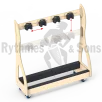RYTHMES & SONS Chariot ratelier OpalWhite pour 3 contrebasses ou 4 violoncelles