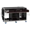 Rack OPENROAD® 2x12U + tablette coulissante L142cm