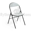 RYTHMES & SONS LILA® II Folding chair grey polypropylen