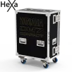YAMAHA DM7 Compact, DM7-⁠EX Compact (avec ou sans extension) Flight-⁠case HEXA avec bac arrière pour console de mixage numérique