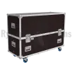 Flight-⁠case Classique pour 1 à 2 écrans de 40" à 55"