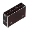 Flight-case OPENROAD® avec élévateur électrique pour écran 55" à 65"