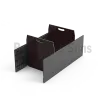 Grooved sides Composite + 2 dividers for trunk 1200x600xH600