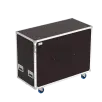 Flight-⁠case OpenRoad®+cloisons pour 1 à 2 écrans de 32" à 42"