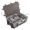 PELI™ 1650 Protector case 726x445xH271 int. with foam and wheels