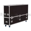 Flight-⁠case Classique pour 1 écran de 70" à 85"