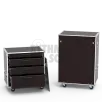 Flight-cases de rangement OpenRoad® avec tiroirs sur glissières