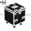 Flight-case Classique HEXA 600x600xH600 pour 6 (3x2) projecteurs