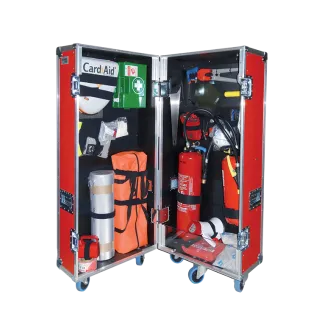 Flight-cases secours et&nbsp;incendie