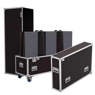 Flight-cases pour écrans