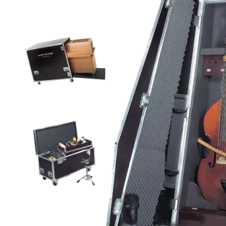 Flight-cases&nbsp;&&nbsp;Hardcases pour&nbsp;instruments
